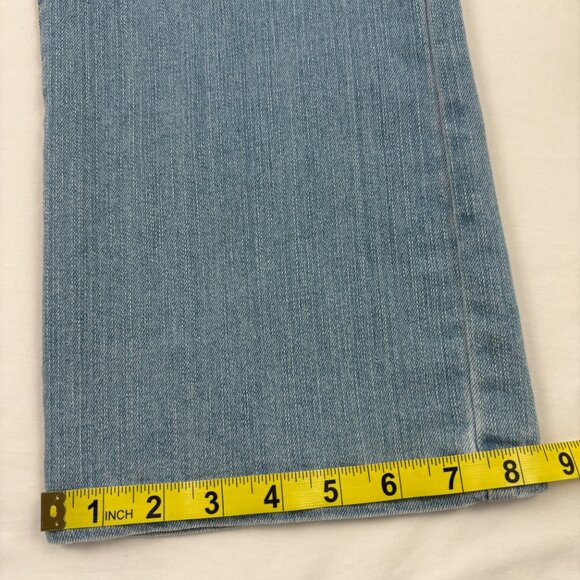 Gloria Vanderbilt Jeans Bootcut High Waist Light Wash Slight Stretch Size 6 - Picture 12 of 13